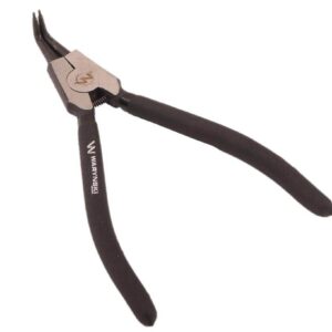 Szczypce do pierścieni osadczych 240mm zewnętrzne wygięte waryński
