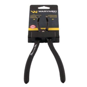 Specjalistyczne szczypce do pierścieni osadczych 178mm wewnętrzne wygięte waryński