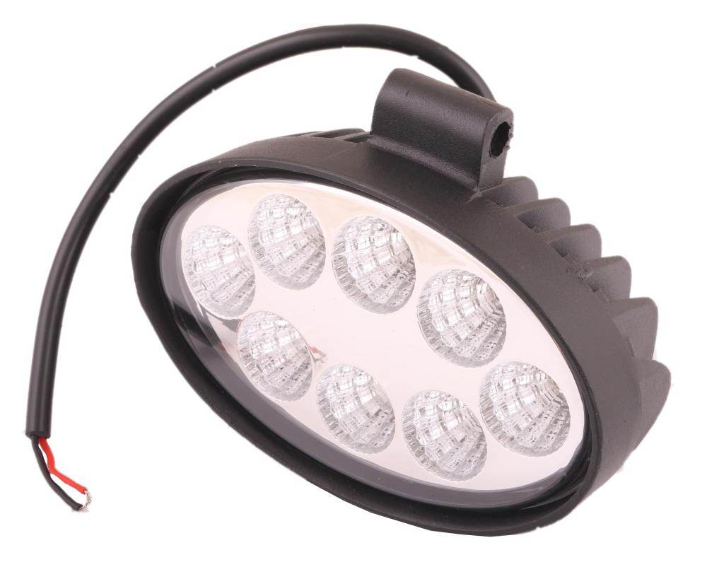 Lampa robocza elipsa 24w 8 led glanz Lampa robocza elipsa 24w 8 led glanz - obrazek 3