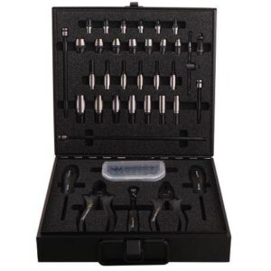 Zestaw nasadek w kasecie metalowej 68 el waryński