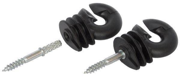 Izolator okrągły z wkrętem fi 6 do drewna royal farm 25szt