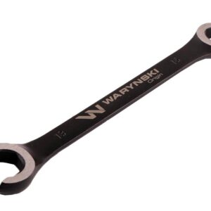 Klucz płasko oczkowy otwarty 16x18 waryński