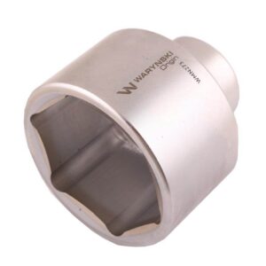 Nasadka sześciokątna 3/4" 70mm crv50bv30 din 3124 waryński