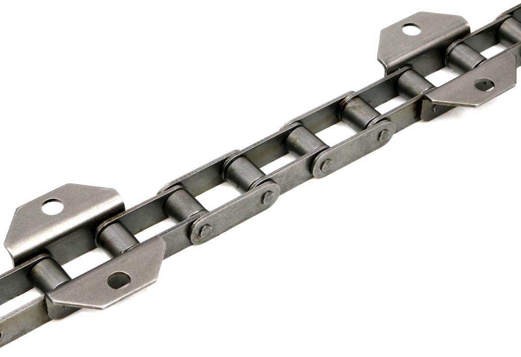 Łańcuch podajnika pochyłego 38.4r łapka k1 co 6 ogniwa 5m waryński