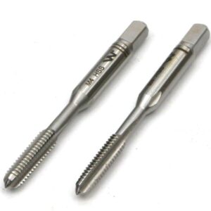 Komplet gwintowników przemysłowych m4x0,7 dwusztukowy ze stali hss wstępny wykańczak din 352/2 waryński
