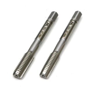 Komplet gwintowników przemysłowych m8x1,25 dwusztukowy ze stali hss wstępny wykańczak din 352/2 waryński