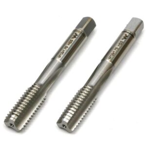 Komplet gwintowników przemysłowych m12x1,75 dwusztukowy ze stali hss wstępny wykańczak din 352/2 waryński