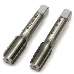 Komplet gwintowników przemysłowych m16x2 dwusztukowy ze stali hss wstępny wykańczak din 352/2 waryński