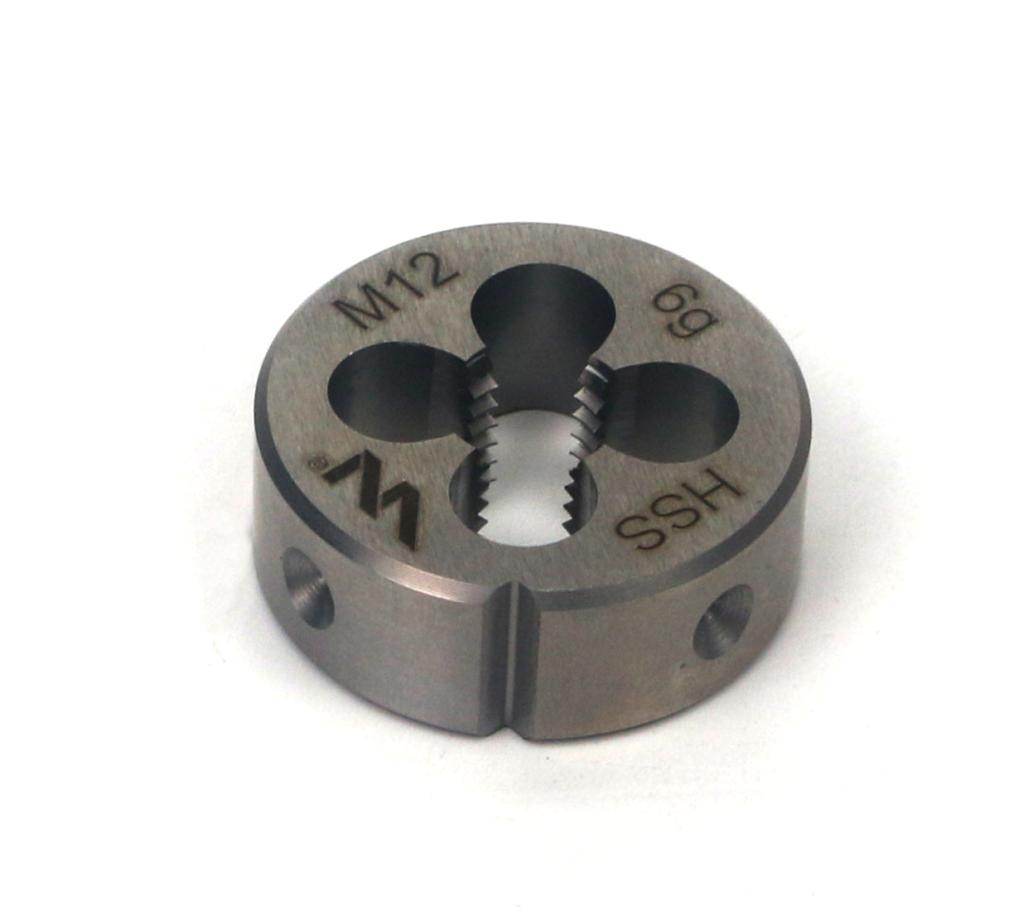 Narzynka przemysłowa m12x1,75 ze stali hss din22568 warynski Narzynka przemysłowa m12x1,75 ze stali hss din22568 warynski - obrazek 2