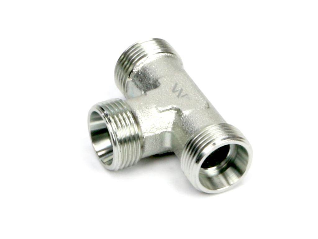 Trójnik hydrauliczny metryczny bbb m14x1.5 08l xt waryński 2szt Trójnik hydrauliczny metryczny bbb m14x1.5 08l xt waryński 2szt - obrazek 3