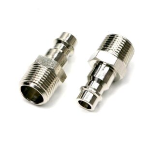 Złączka króciec do narzedzi pneumatycznych gwint 3/8 stożkowy pt waryński 2szt