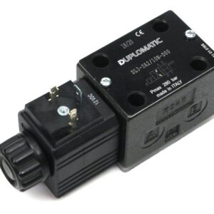 Rozdzielacz elektrozawór dl3-sa2/10n-d12 12v dc cewkax1 compact 280bar 50l/min do opryskiwacza duplomatic