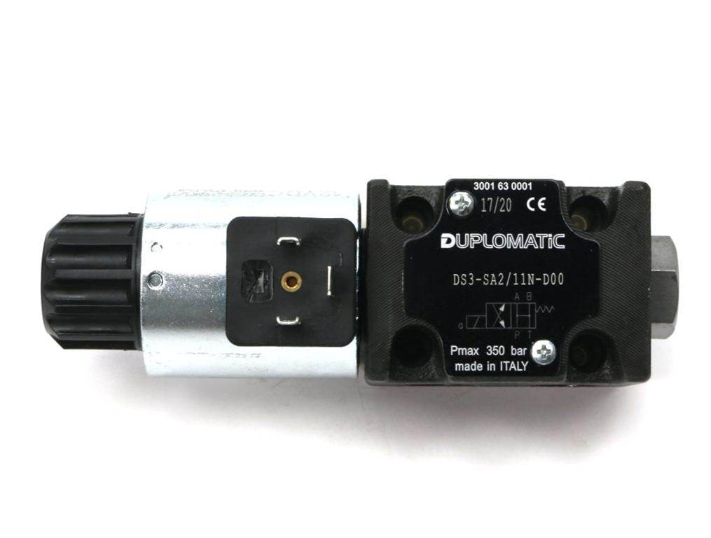 Rozdzielacz elektrozawór ds3-sa2/11n-d24 24v dc cewkax1 heavy 350bar 100l/min duplomatic Rozdzielacz elektrozawór ds3-sa2/11n-d24 24v dc cewkax1 heavy 350bar 100l/min duplomatic - obrazek 2