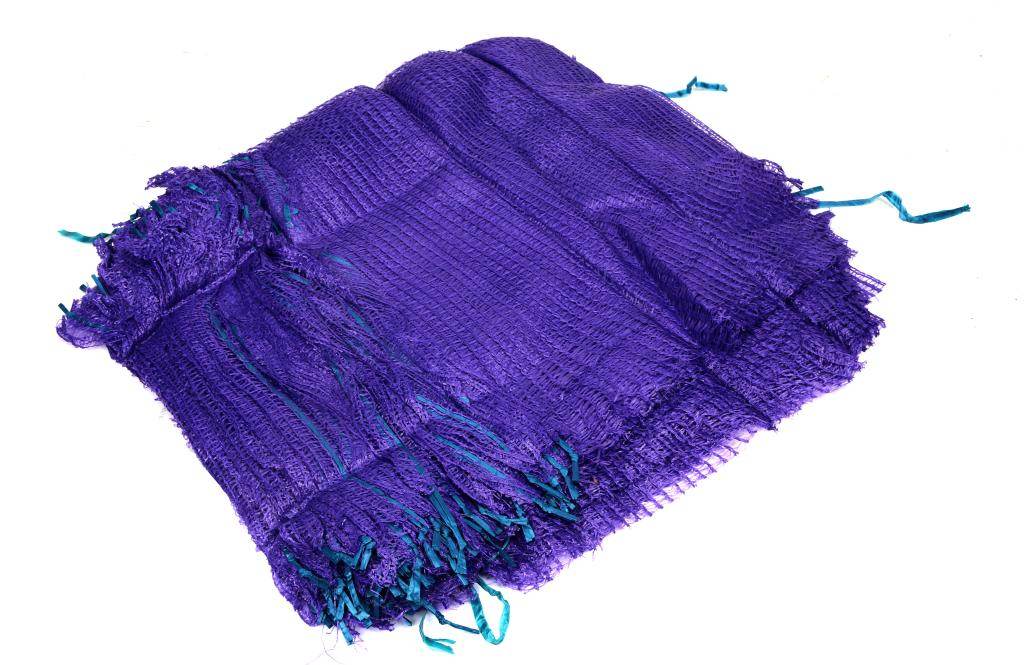 Worek raszlowy 10-15kg z zaciągiem fioletowy Worek raszlowy 10-15kg z zaciągiem fioletowy - obrazek 2