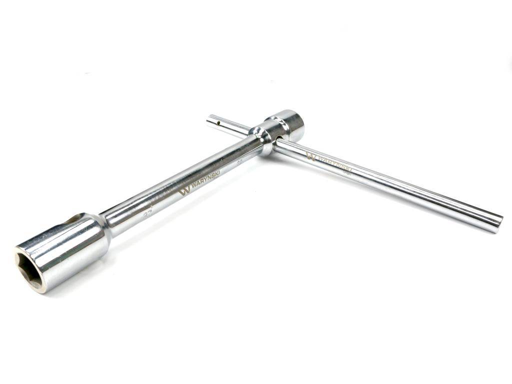 Klucz krzyżakowy do kół 27x32mm wzmocniony wkladany uchwyt waryński Klucz krzyżakowy do kół 27x32mm wzmocniony wkladany uchwyt waryński - obrazek 2