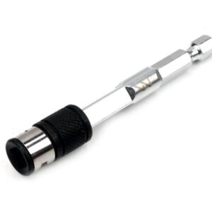 Uchwyt do końcówek wkrętakowych z końcówką do nasadek 1/4 waryński