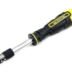 Uchwyt ręczny do końcówek wkrętakowych z końcówką do nasadek 1/4 waryński