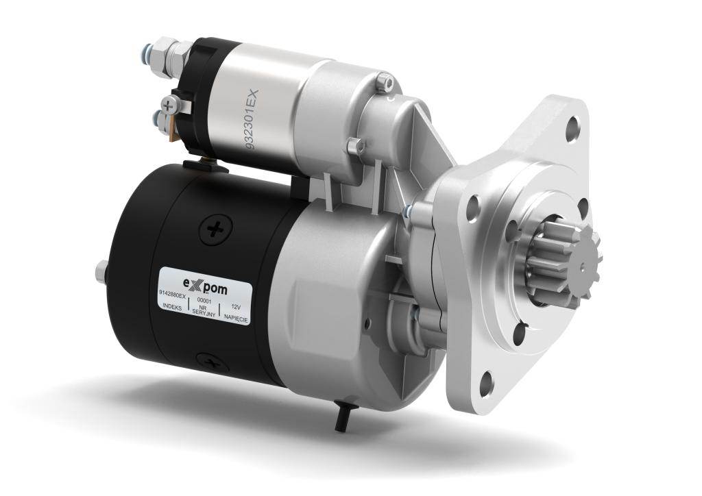 Rozrusznik z reduktorem same steyr lamborghini typu magneton 9142603,9142880 blue line expom kwidzyn
