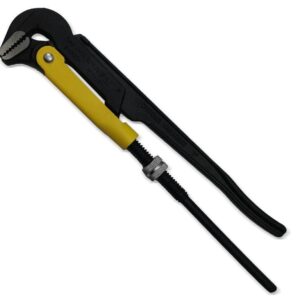 Szczypce nastawne 1" szwedzkie do rur szczęki typ 90° o rozstawie max 40mm długość 320mm waryński