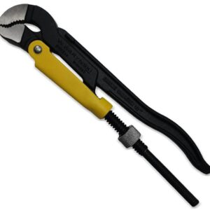 Szczypce nastawne szwedzkie do rur szczęki typ s o rozstawie max 25mm długość 235mm waryński