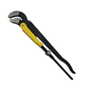 Szczypce nastawne szwedzkie do rur szczęki typ s o rozstawie max 67mm długość 535mm waryński