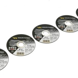 Tarcza do cięcia metalu 115 x1.0 x22.23mm waryński 5 szt