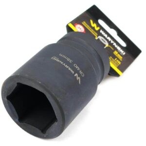 Nasadka udarowa sześciokątna 1"długa 38mm crmo din 3129 waryński