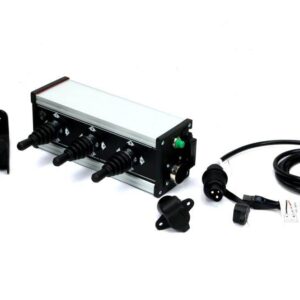 Panel z trzema joystickami 4-pozycyjnymi 12vdc