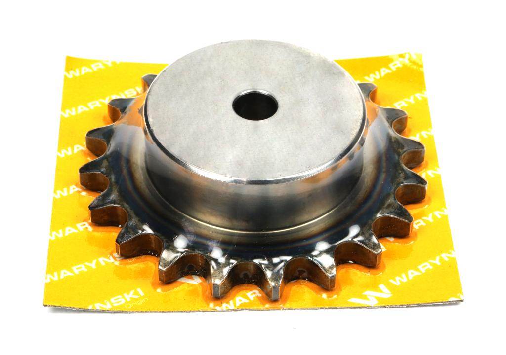 Koło zębate hartowane z kołnierzem 08b-1 r1 1/2 z-18 waryński Koło zębate hartowane z kołnierzem 08b-1 r1 1/2 z-18 waryński - obrazek 2