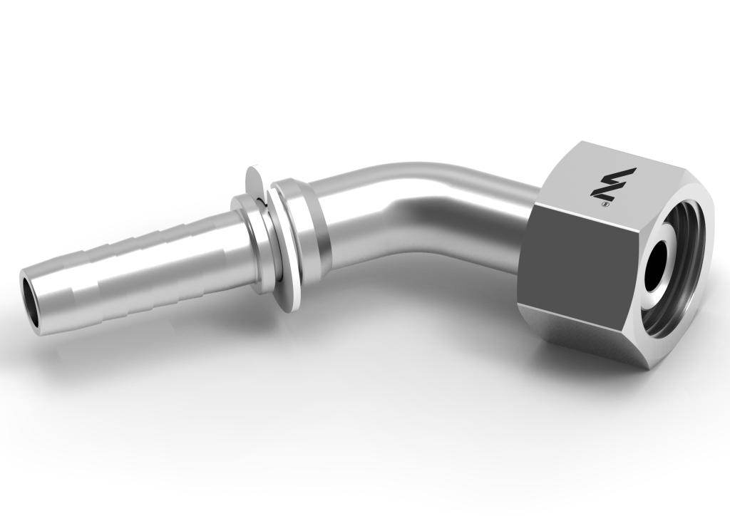 Zakucie hydrauliczne dkos45 dn10 16s m24x1.5 premium waryński 2szt