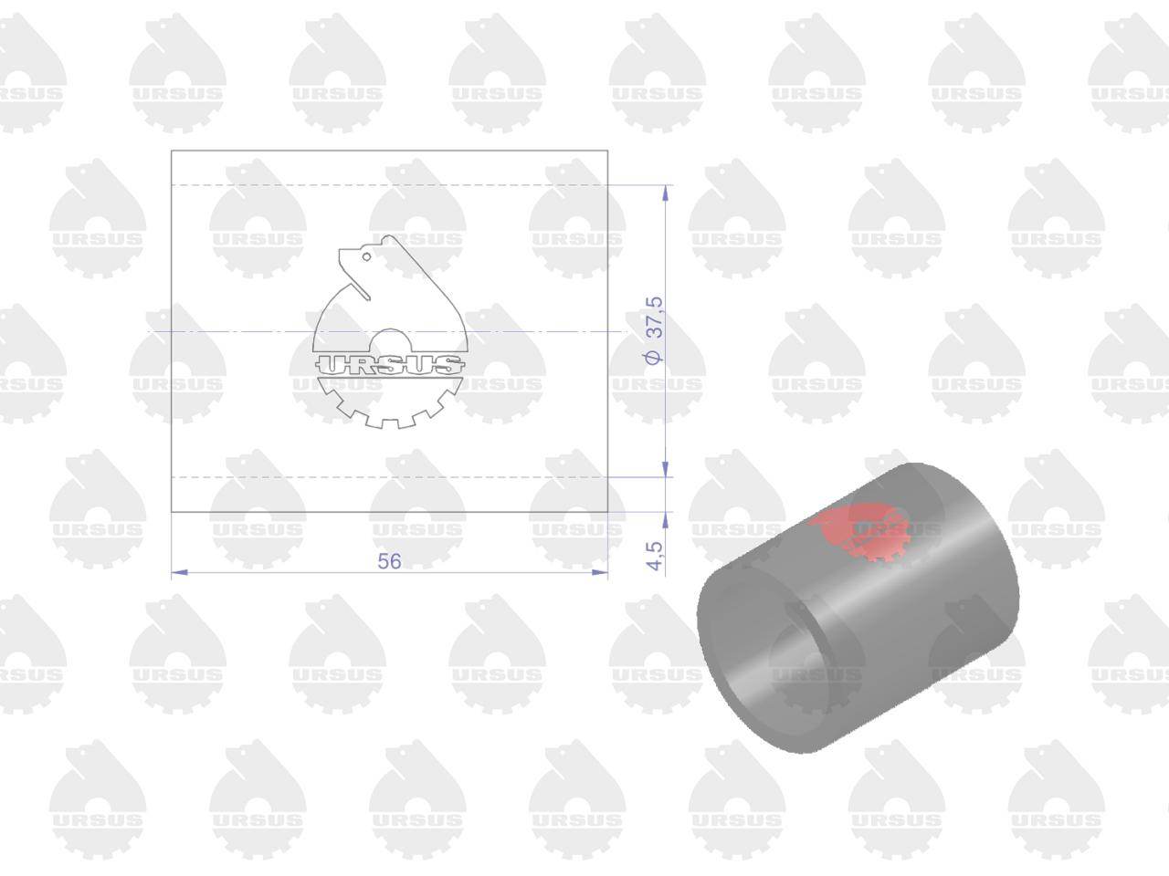 Zestaw komplet przewodów chłodnicy c-330 oryginał ursus Zestaw komplet przewodów chłodnicy c-330 oryginał ursus - obrazek 2