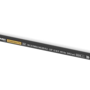 Wąż hydrauliczny do zakuwania grandmaster 4sp dn10 4-oplotowy 445 bar waryński 20m