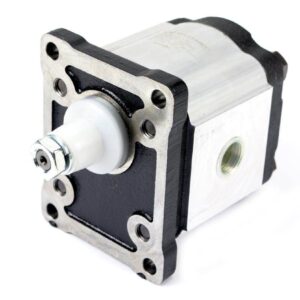 Pompa hydrauliczna zębata 11.0cm3 grupa 2 typ europejski wałek 18 przyłącza gwintowane obroty prawe max.260 bar waryński