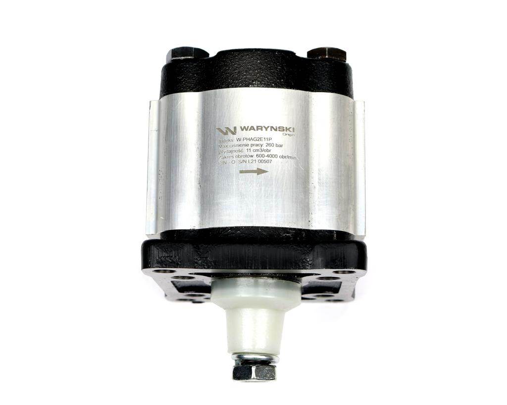 Pompa hydrauliczna zębata 11.0cm3 grupa 2 typ europejski wałek 18 przyłącza gwintowane obroty prawe max.260 bar waryński Pompa hydrauliczna zębata 11.0cm3 grupa 2 typ europejski wałek 18 przyłącza gwintowane obroty prawe max.260 bar waryński - obrazek 4