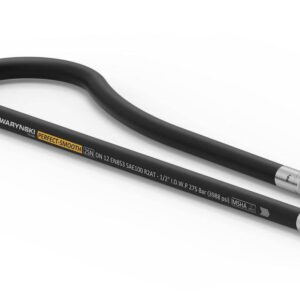 Przewód hydrauliczny gładki z uszczelnieniem 275 bar gwint m22x1.5 proste l-1300mm dn12-2sn aa-13-1300 p11p11 27.5mpa waryński