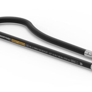 Przewód hydrauliczny gładki z uszczelnieniem gwint m22x1.5 proste l-630mm dn12-1sn ab-13-630 p11p21 16mpa waryński