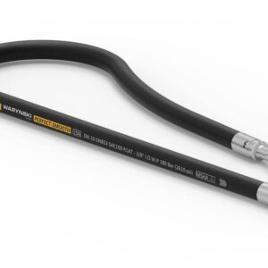 Przewód hydrauliczny gładki z uszczelnieniem 180 bar gwint m18x1.5 prosta/90 stopni l-1250mm dn10-1sn ak-10-1250 p11p12 18mpa waryński