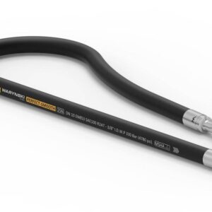 Przewód hydrauliczny gładki z uszczelnieniem 330 bar gwint m18x1.5 prosta/90 stopni l-2000mm dn10-2sn ak-10-2000 p11p12 33.0mpa waryński