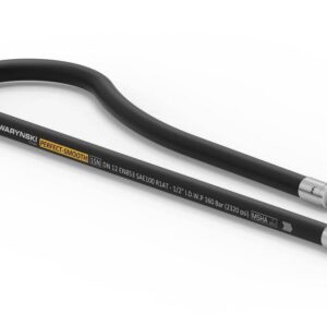 Przewód hydrauliczny gładki z uszczelnieniem 160 bar gwint m22x1.5 prosta/90 stopni l-700mm dn12-1sn ak-13-700 p11p12 16mpa waryński