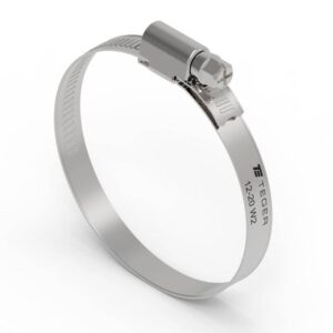 Opaska zaciskowa 12-20 ślimakowa obejma w2 stal nierdzewna szerkość 9mm teger 50szt