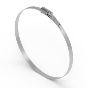 Opaska zaciskowa 60-80 ślimakowa obejma w2 stal nierdzewna szerkość 9mm teger 25szt