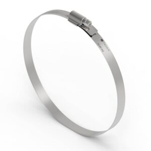 Opaska zaciskowa wzmocniona 70-90 ślimakowa obejma w2 stal nierdzewna szerkość 12mm teger 25szt