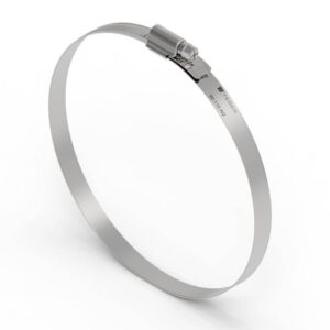 Opaska zaciskowa wzmocniona 90-110 ślimakowa obejma w2 stal nierdzewna szerkość 12mm teger 10szt