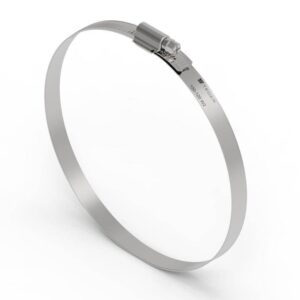Opaska zaciskowa wzmocniona 100-120 ślimakowa obejma w2 stal nierdzewna szerkość 12mm teger 10szt