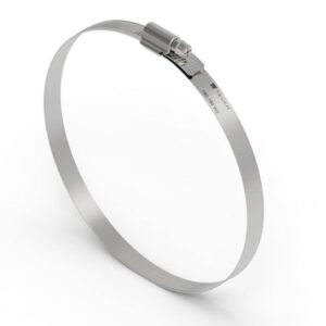 Opaska zaciskowa wzmocniona 160-180 ślimakowa obejma w2 stal nierdzewna szerkość 12mm teger 10szt