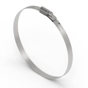 Opaska zaciskowa wzmocniona 170-190 ślimakowa obejma w2 stal nierdzewna szerkość 12mm teger 10szt