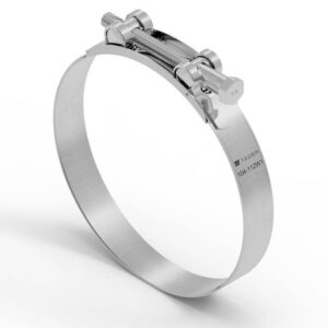 Opaska zaciskowa gbs 104-112 obejma w1 stal ocynkowana szerkość 24mm teger 5szt