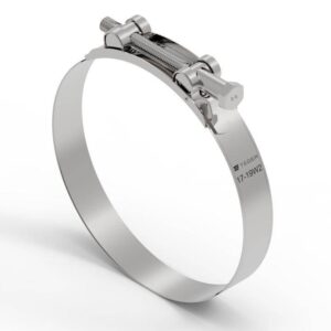 Opaska zaciskowa gbs 17-19 obejma w2 stal nierdzewna szerkość 18mm teger 10szt