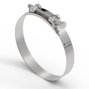 Opaska zaciskowa gbs 40-43 obejma w2 stal nierdzewna szerkość 20mm teger 10szt