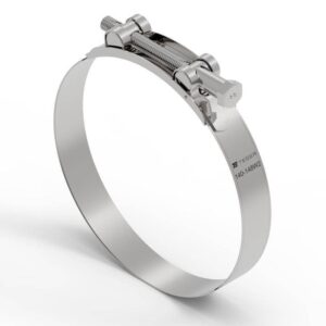 Opaska zaciskowa gbs 140-148 obejma w2 stal nierdzewna szerkość 26mm teger 5szt